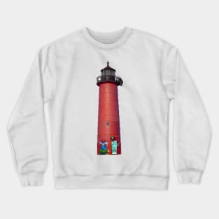 Selective Color Kenosha Red Light District Crewneck Sweatshirt